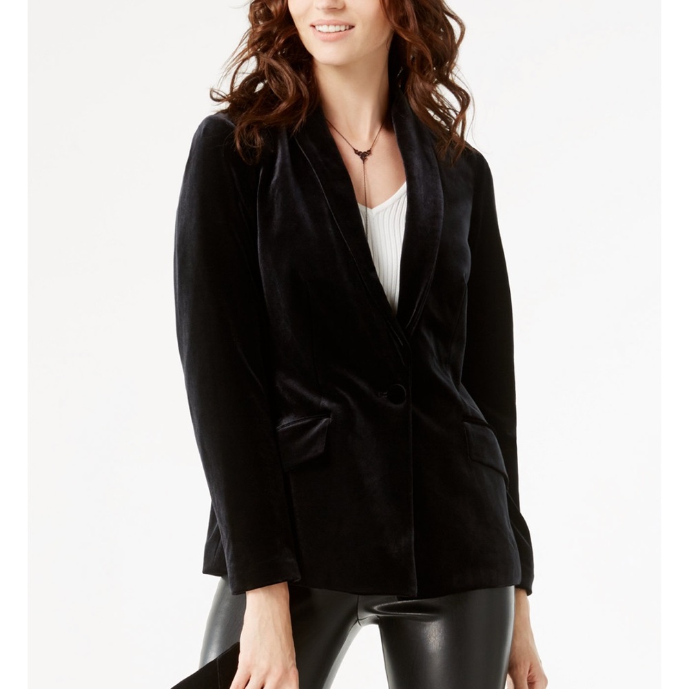 I.N.C. International Concepts Velvet Blazer